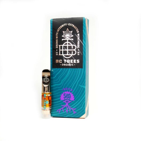 BC Trees – Organic CO2 Refill Cartridges – Indica – 500mg | West Coast Cannabis Canada