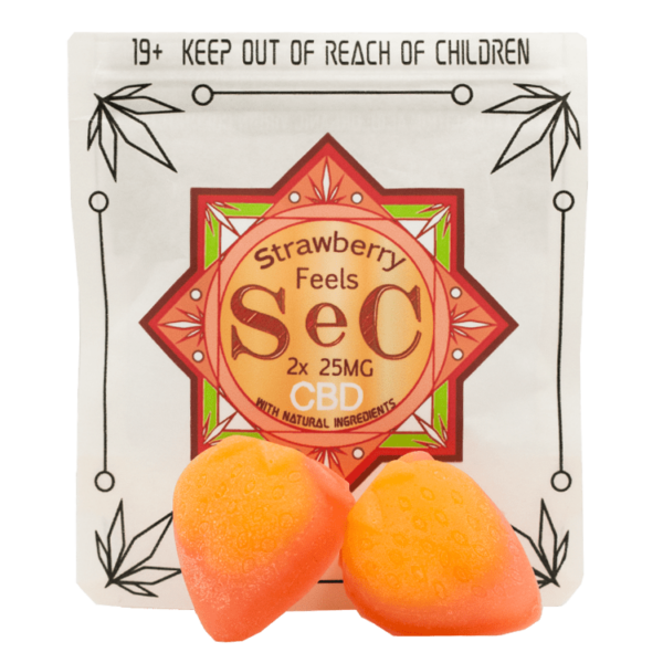 SEC – Strawberry Feels CBD – 50mg | West Coast Cannabis Canada