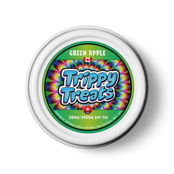 Trippy Treats – Hawaiian Fruit Punch Gummies – 400mg THC | West Coast Cannabis Canada