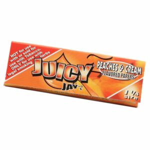 Juicy Jay’s – Hemp Papers (1.25″) – Peaches & Cream | West Coast Cannabis Canada