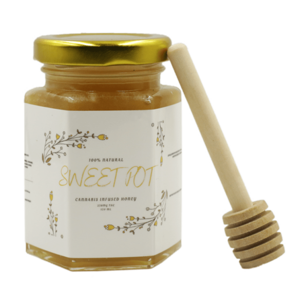 Sweet Pot – Infused CBD Clover Honey – 500mg | West Coast Cannabis Canada