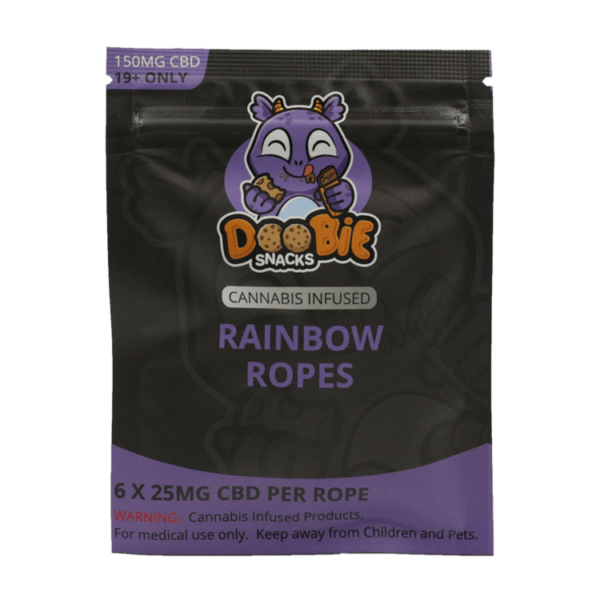 Doobie Snacks – CBD Sour Gummy Bears – 150mg CBD | West Coast Cannabis Canada
