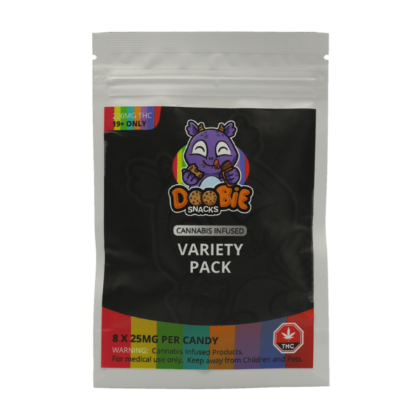 Doobie Snacks – CBD Sour Gummy Bears – 150mg CBD | West Coast Cannabis Canada