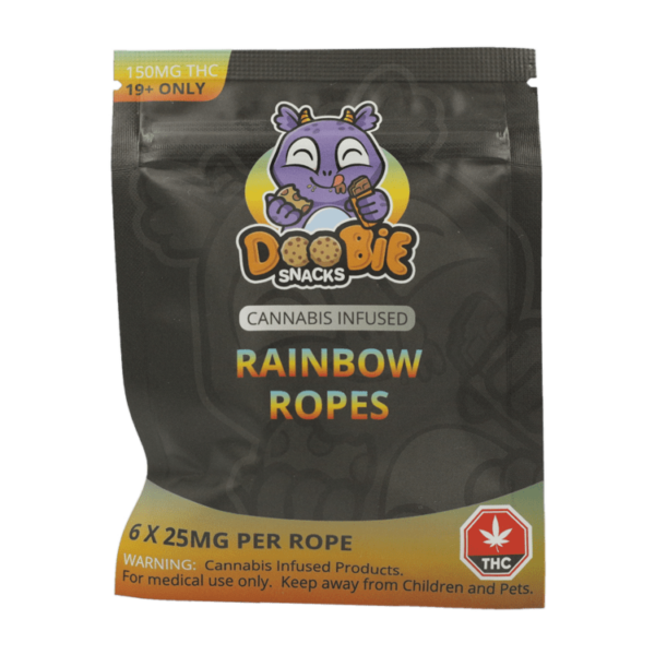 Doobie Snacks – Blue Raspberry – 200mg THC | West Coast Cannabis Canada