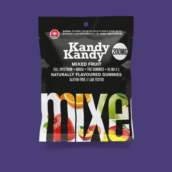 Kandy Kandy – Mixed Fruit Gummies | West Coast Cannabis Canada