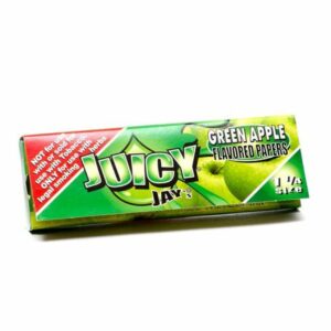 Juicy Jay’s – Hemp Papers (1.25 inch) – Green Apple | West Coast Cannabis Canada