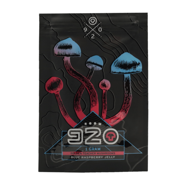 Room 920 – Blue Raspberry Jelly – 1 Gram (Golden Teacher Mushrooms) | West Coast Cannabis Canada