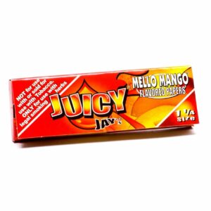 Juicy Jay’s – Hemp Papers (1.25 Inch) – Mello Mango | West Coast Cannabis Canada