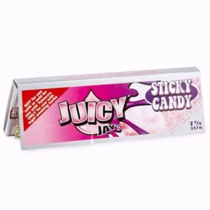 Juicy Jay’s – Superfine Hemp Papers (1.25 Inch) – Sticky Candy | West Coast Cannabis Canada