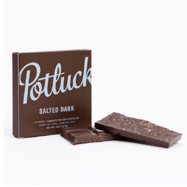 Potluck – Infused Chocolate – Maple Bacon – 300mg THC | West Coast Cannabis Canada