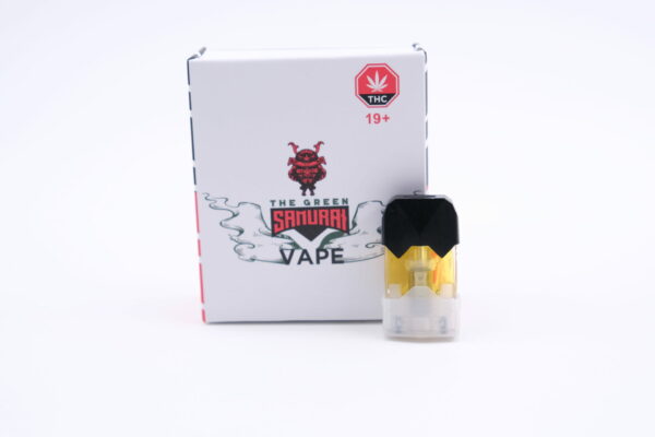 The Green Samurai – LED Vape Kit – 1ml THC | West Coast Cannabis Canada