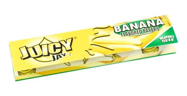 Juicy Jay’s – Hemp Papers (1.25 Inch) – Banana | West Coast Cannabis Canada