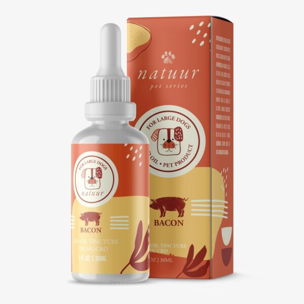 Natuur – Pet Series – CBD Oil For Small Dogs – Bacon Flavour – 125mg | West Coast Cannabis Canada
