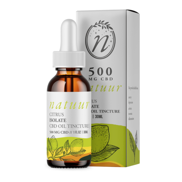 Natuur – Full Spectrum CBD Oil Tincture – Lemon Ginger – 1000mg | West Coast Cannabis Canada