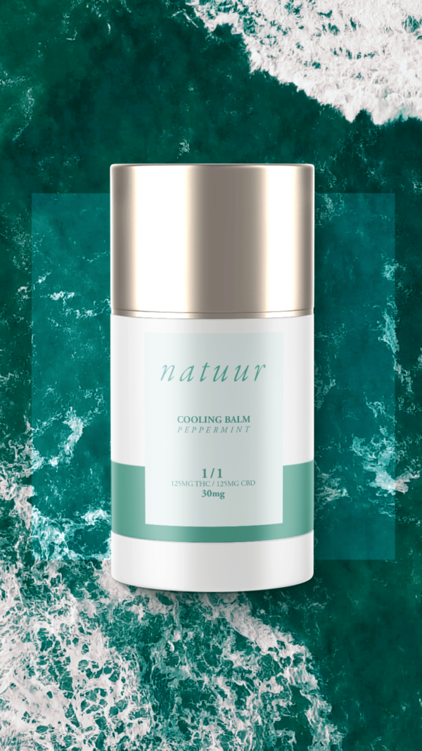 Natuur – Cooling Balm – Peppermint – 1:1 – 30mg | West Coast Cannabis Canada