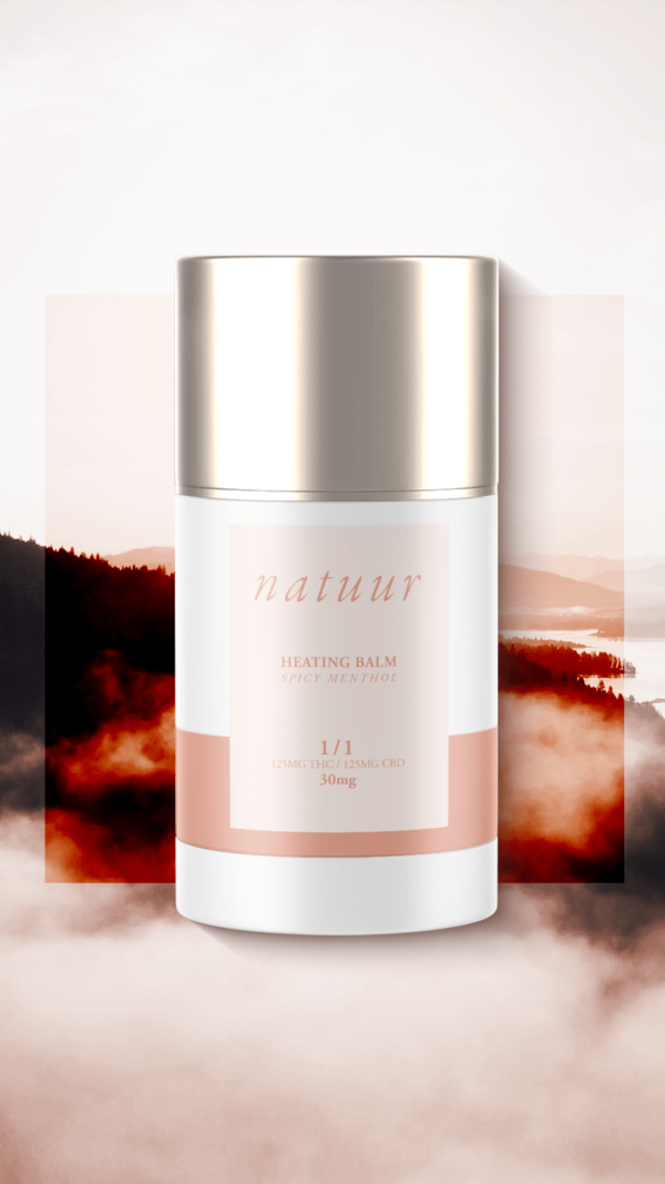 Natuur – Heating Balm – Spicy Menthol – 1:1 – 30mg | West Coast Cannabis Canada