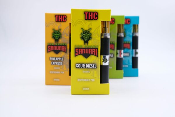 Green Samurai – Disposable Vapes – Sativa – 1ml | West Coast Cannabis Canada