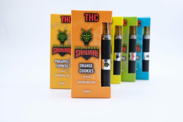 Green Samurai – Disposable Vapes – Sativa – 1ml | West Coast Cannabis Canada