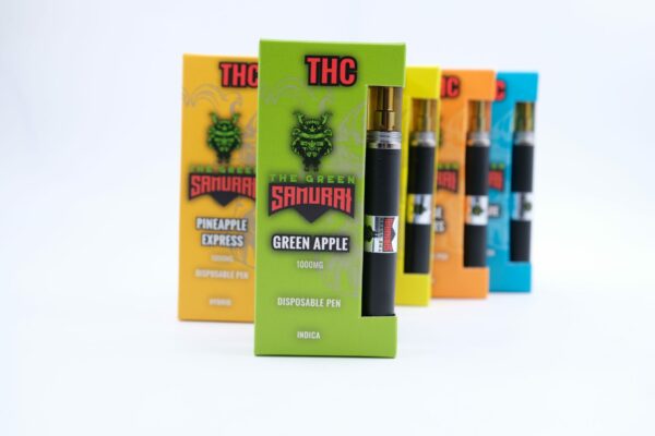 Green Samurai – Disposable Vapes – Sativa – 1ml | West Coast Cannabis Canada