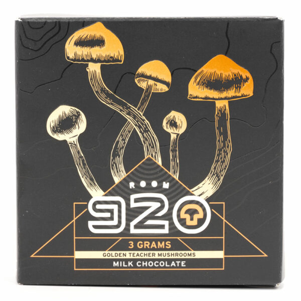 Room 920 – Mushroom Chocolate Bar – Milk Chocolate – 3 Grams | West Coast Cannabis Canada