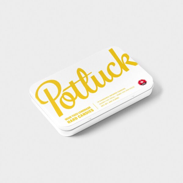 Potluck – Hard Candy – Sour Yuzu Lemonade – 300mg THC | West Coast Cannabis Canada