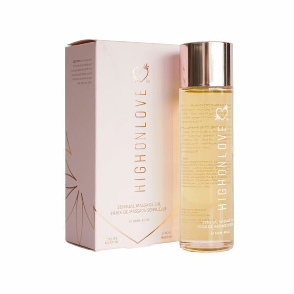 High On Love – Massage Oil – Lychee Martini | West Coast Cannabis Canada