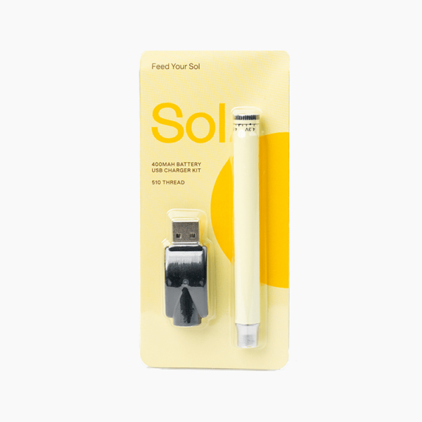 Sol – 400 mAh Vape Battery (510 thread) | West Coast Cannabis Canada
