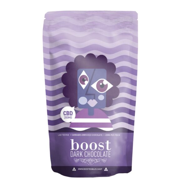 Boost – THC Dark Chocolate Bars – 200mg | West Coast Cannabis Canada