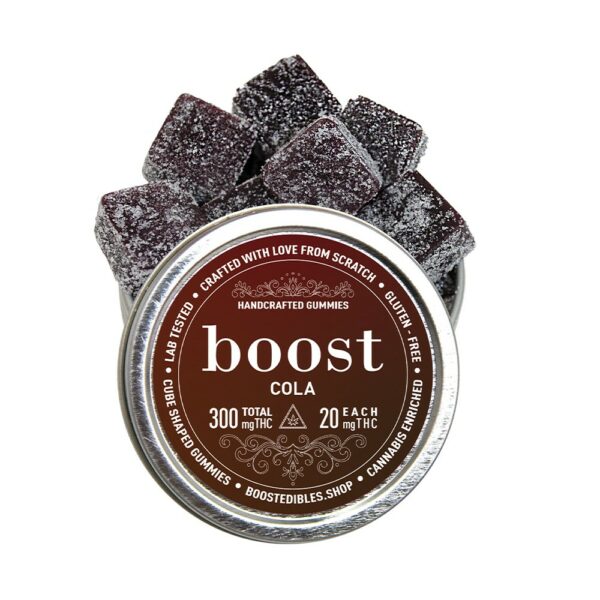 Boost – THC Cola Gummies – 150mg | West Coast Cannabis Canada