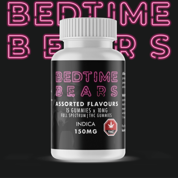 Bedtime Bears – Indica (150mg) | West Coast Cannabis Canada
