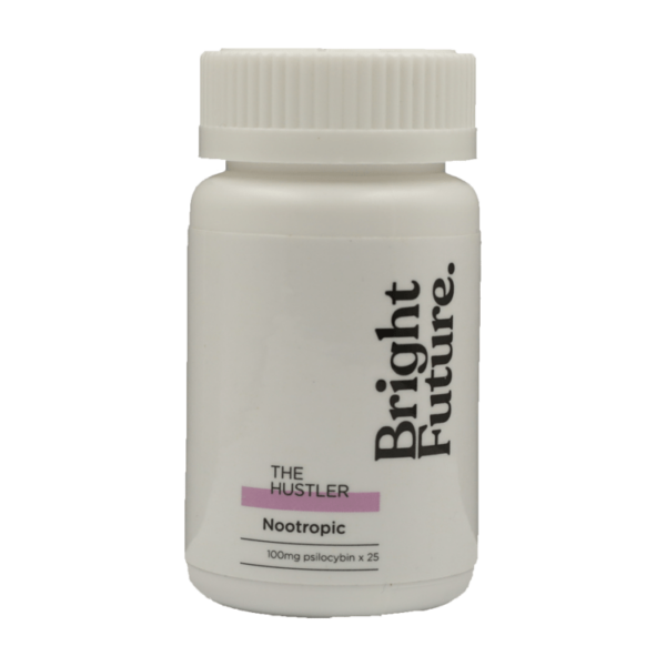 Bright Future – Microdose Capsules – The Hustler – (100mg x 25 Capsules) | West Coast Cannabis Canada