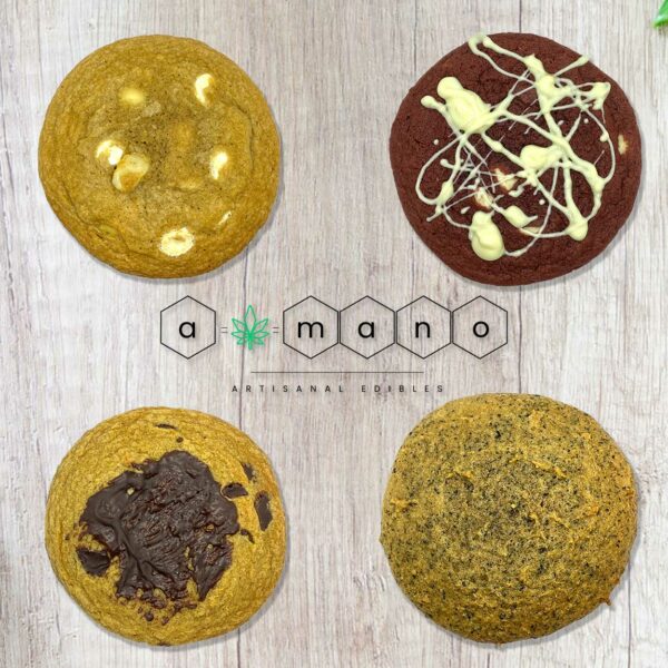 Amano Edibles – Cookies – 200mg | West Coast Cannabis Canada