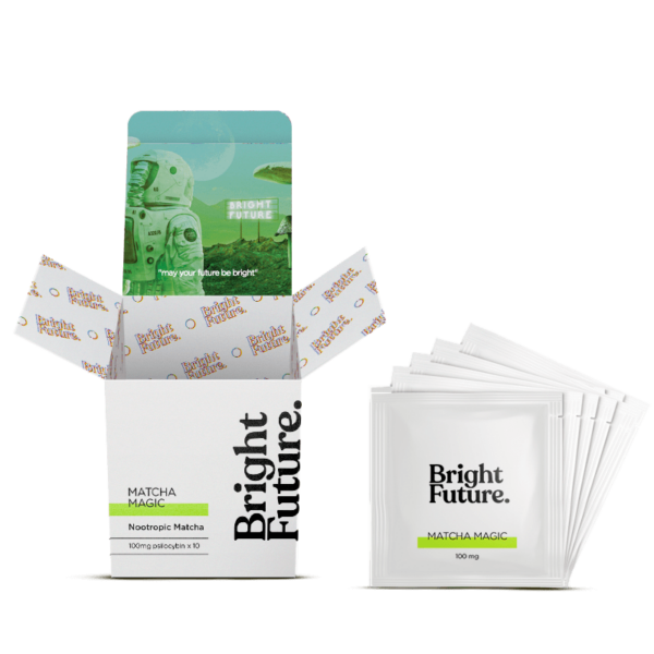 Bright Future – Nootropic Matcha Tea – Matcha Magic – 100mg | West Coast Cannabis Canada