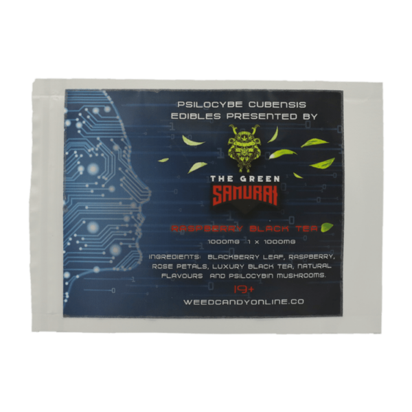 The Green Samurai – Raspberry Black Tea – 1000mg | West Coast Cannabis Canada