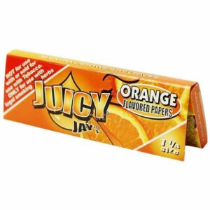 Juicy Jay’s – Hemp Papers (1.25 inch) – Orange | West Coast Cannabis Canada